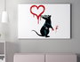 Wallity Lienzo Decorativo Banksy WY129 50 x 70 cm